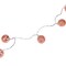Perfect Holiday 10 LED Rose Gold Moroccan String Light - Battery Operated